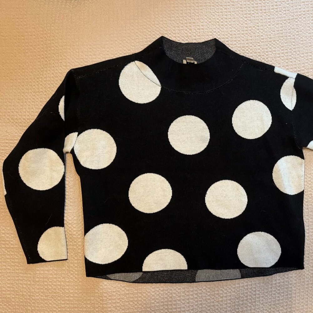 Anthropologie Maeve Carys Mock-Neck Sweater